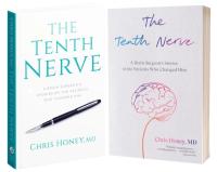 Graphic image of book cover, The Tenth Nerve