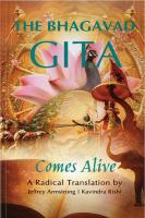 The Bhagavad Gita Comes Alive cover