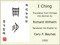 I Ching Wilhelm Baynes translation title page image