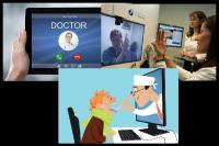 Telehealth collage